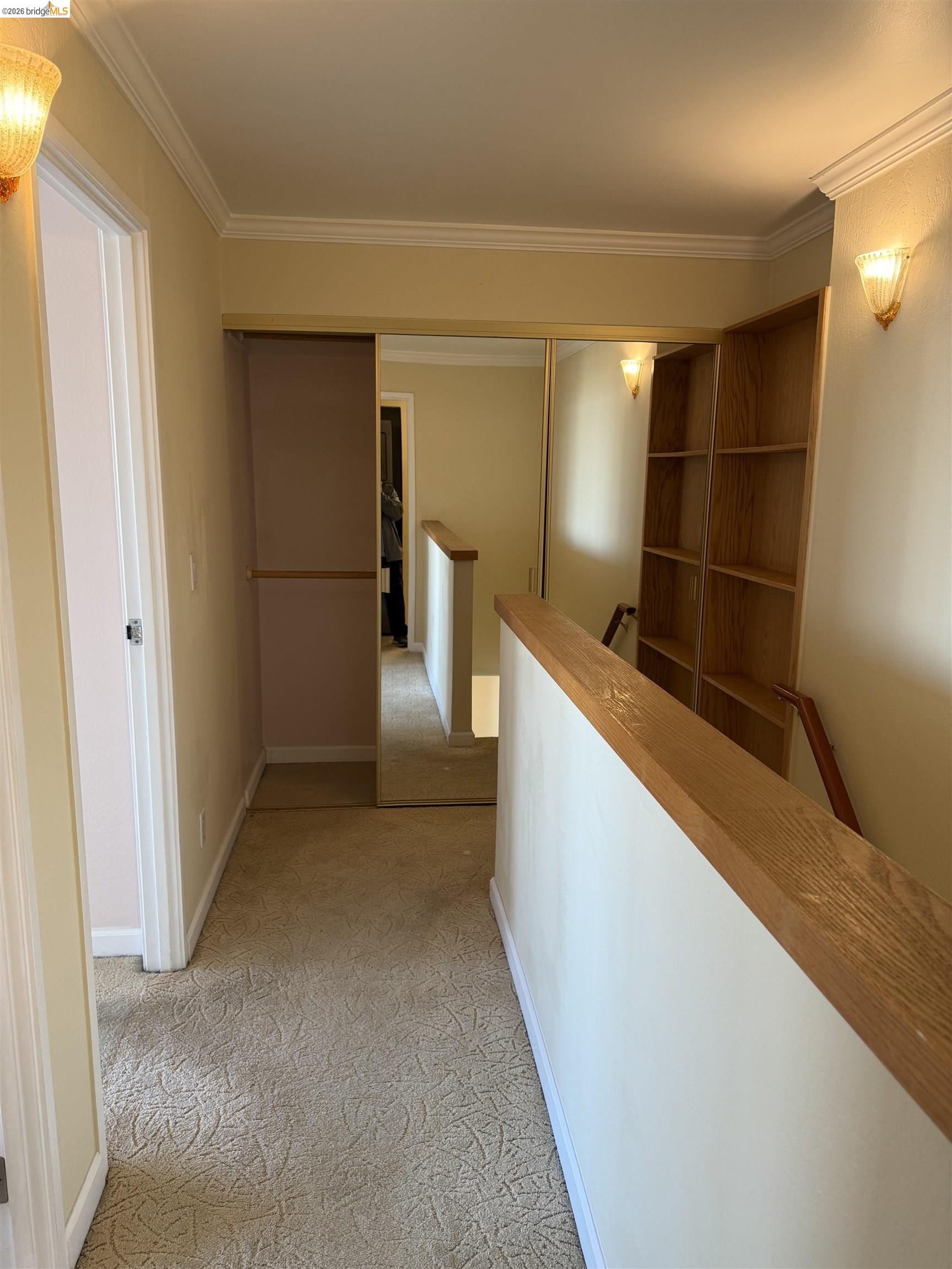 801 Franklin Street, Unit 1239 Oakland, CA 94607 - Photo 15 of 15 a view of hallway with stairs and wooden floor