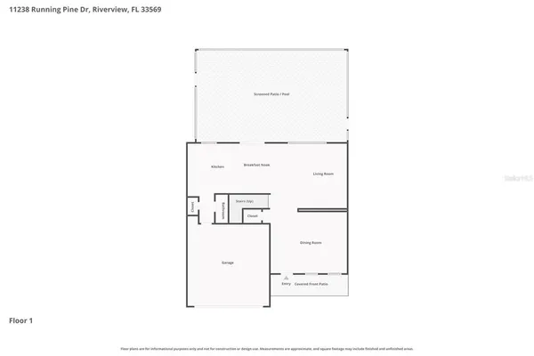 $425,000 | 11238 Running Pine Drive, Riverview, FL 33569