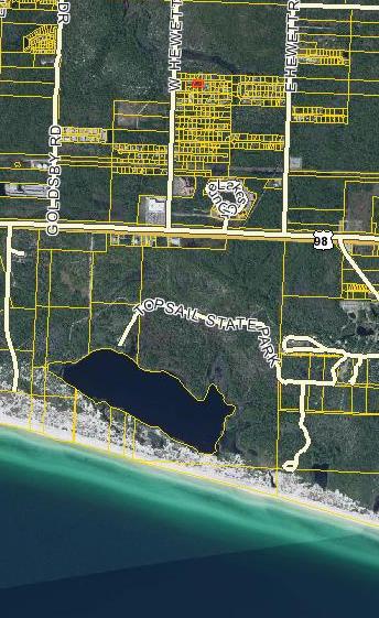22 Bambi Place Santa Rosa Beach, FL 32459 - Photo 2 of 8 Aerial Photo with Gulf