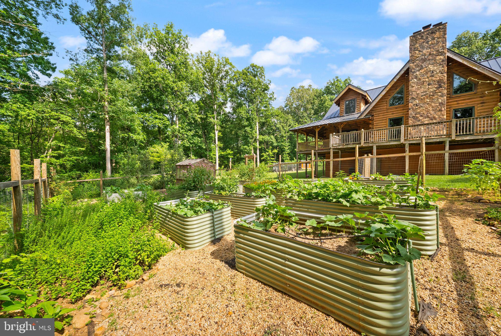 4020 Millwood Road Boyce, VA 22620 - Photo 91 of 132 Raised metal beds with organic soil. Farm to table