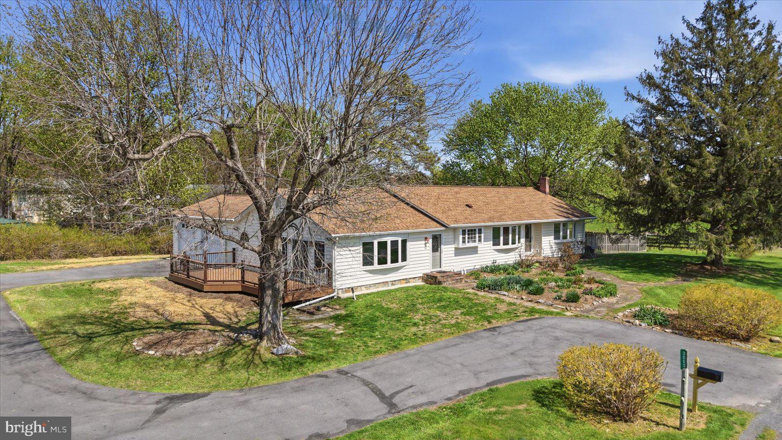 Elegant country living with a circular drive