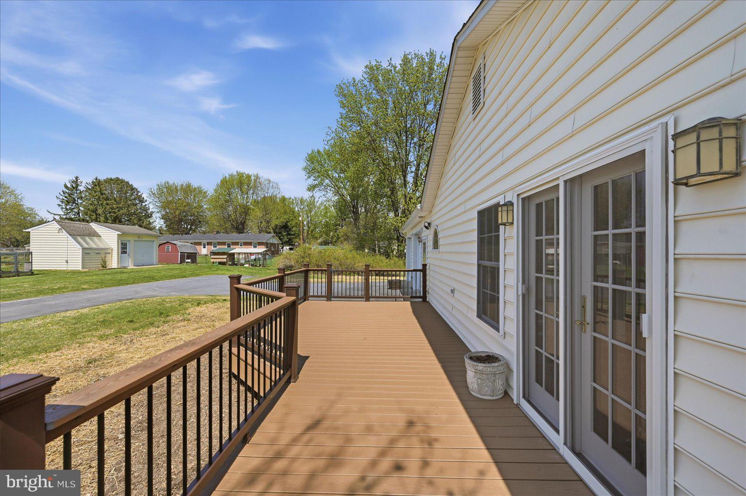3093 Old Leetown Pike Ranson, WV 25438 - Photo 28 of 85 Primary Bedroom Trex Deck View
