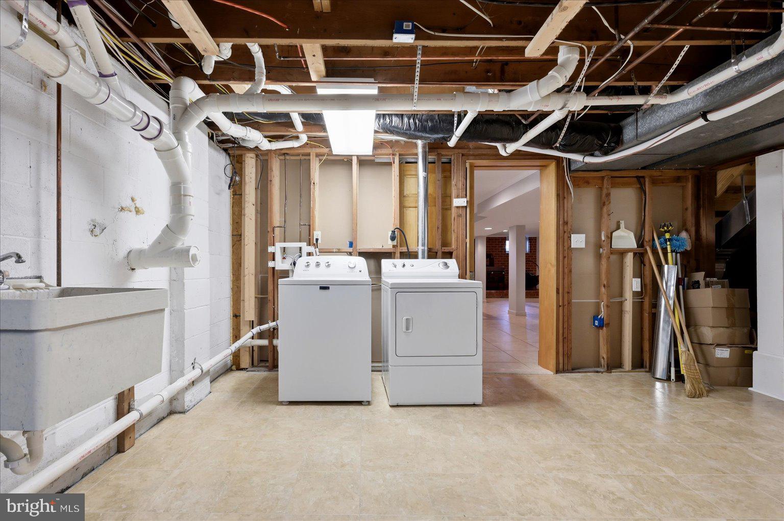 3093 Old Leetown Pike Ranson, WV 25438 - Photo 61 of 85 Laundry Area with Wash Sink