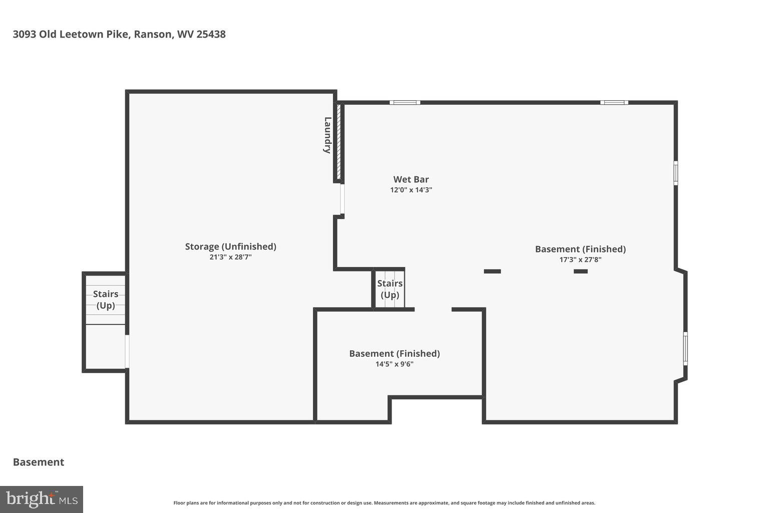 3093 Old Leetown Pike Ranson, WV 25438 - Photo 84 of 85 Lower Level Floor Plan