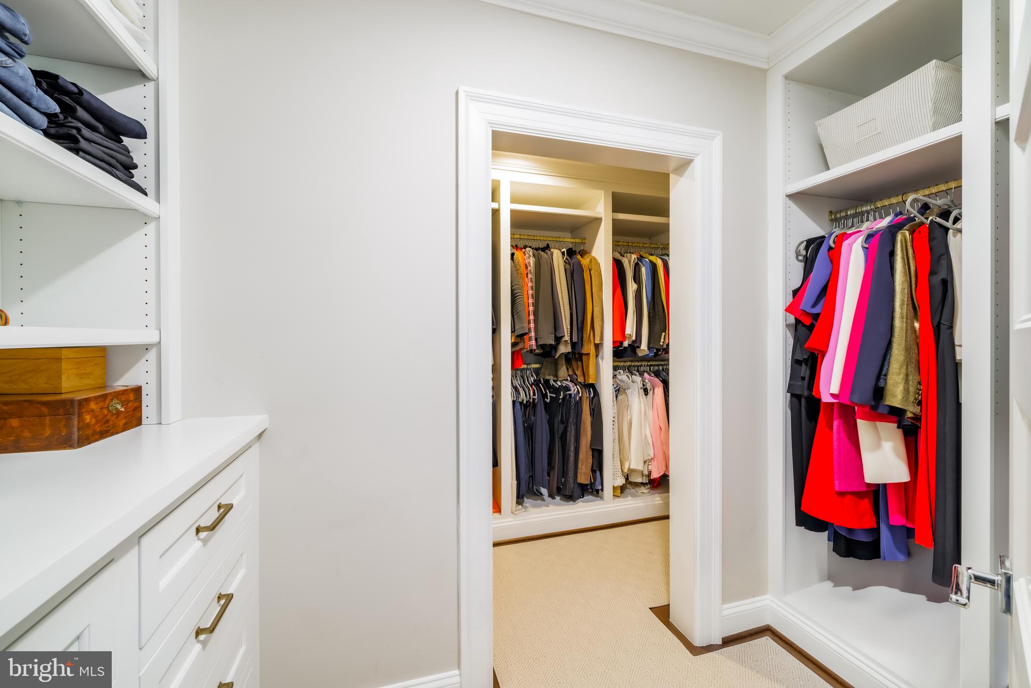 3300 Newark Street Northwest Washington, DC 20008 - Photo 30 of 50 Two Custom Built Walk-In Closets