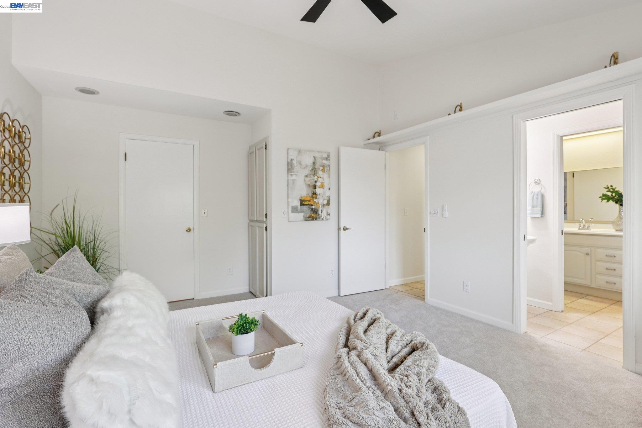 1113 Tokay Common Livermore, CA 94550 - Photo 22 of 30 a bedroom with a bed and a couch