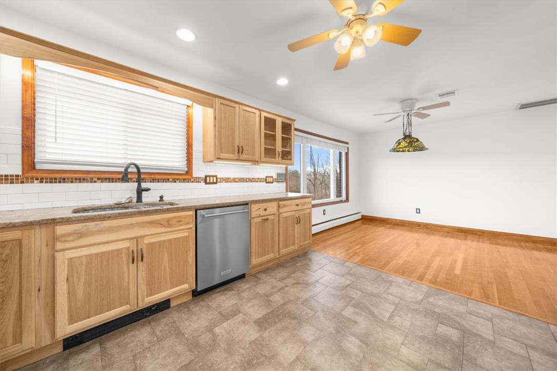 988 Hoch Road Danielsville, PA 18038 - Photo 9 of 29 A well-equipped kitchen offers ample cabinetry and an inviting open concept connecting to the living area.