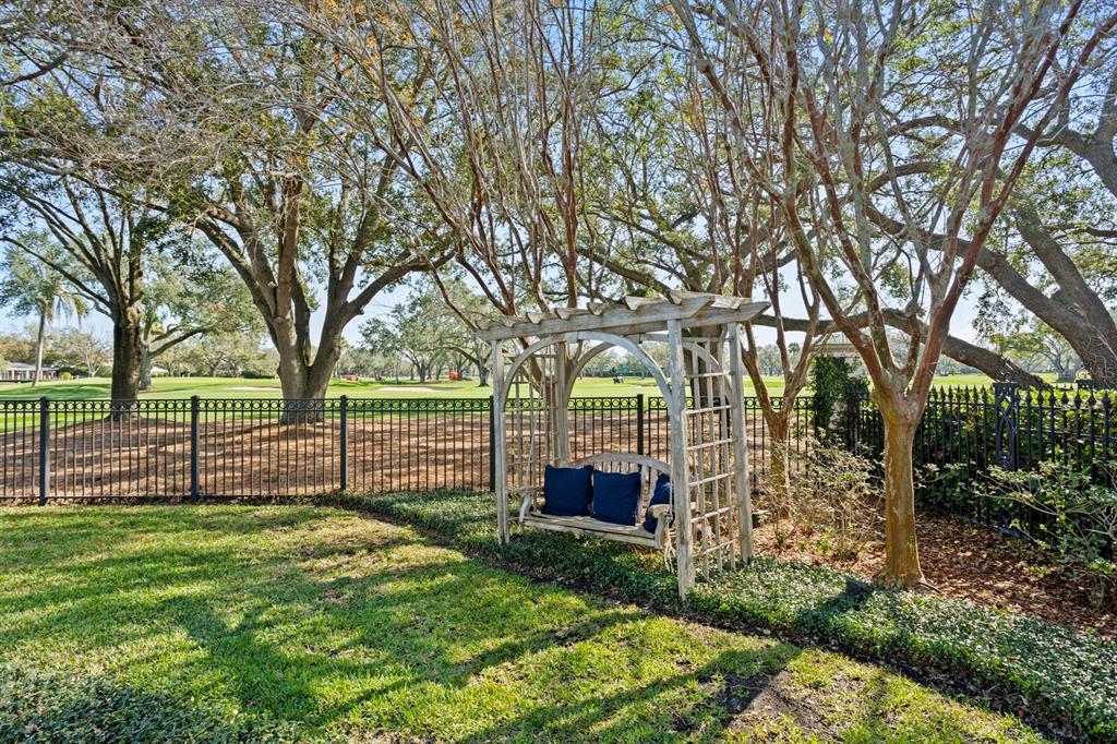 1002 South Frankland Road Tampa, FL 33629 - Photo 76 of 88 a view of a backyard with large trees