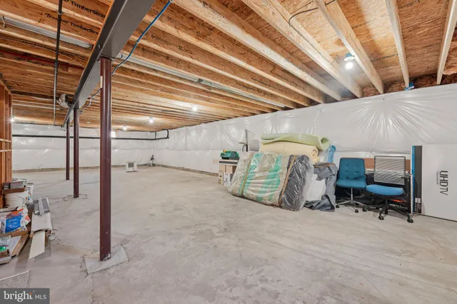 a view of storage and utility room