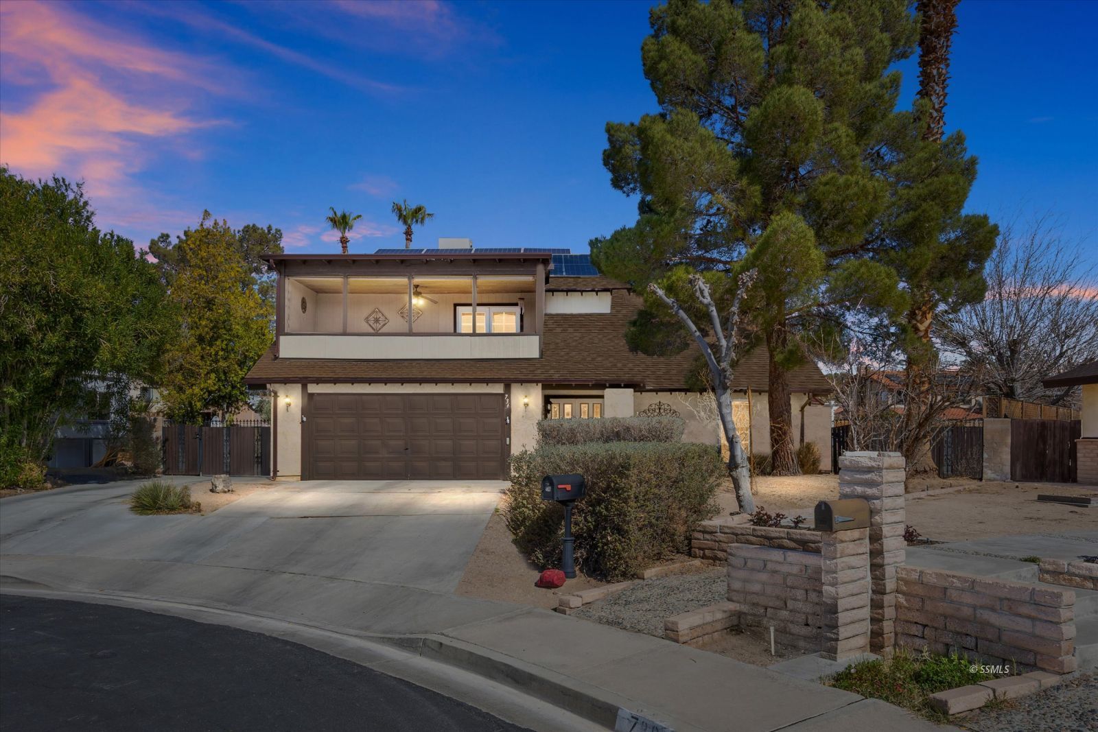 736 Fendrick Circle Ridgecrest, CA 93555 - Photo 1 of 49 a front view of a house with a yard