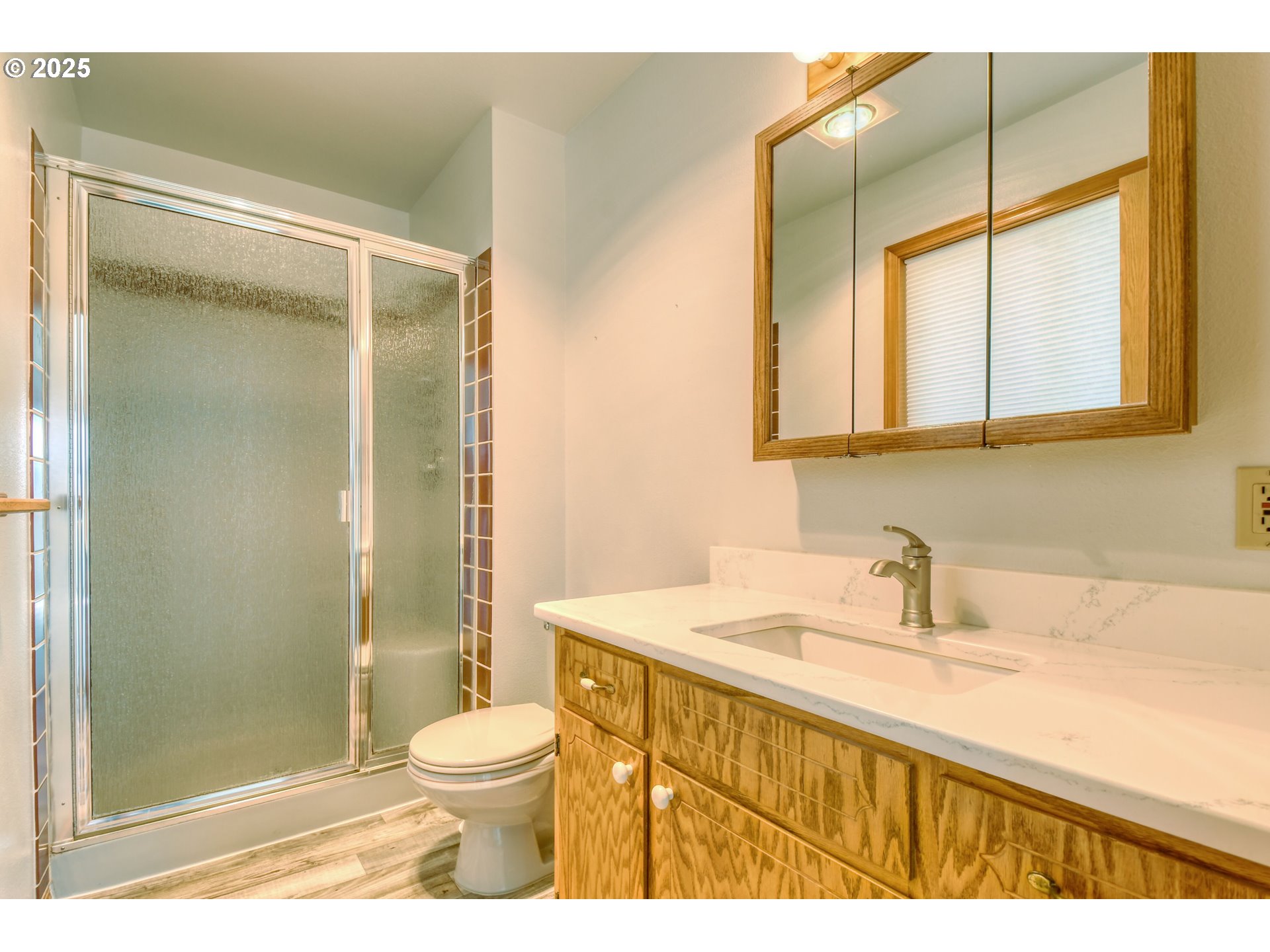 72062 Westfield Boulevard Pendleton, OR 97801 - Photo 21 of 48 a bathroom with a sink a toilet and shower