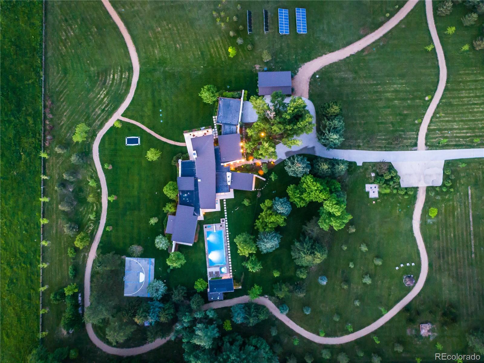 7983 Valmont Road Boulder, CO 80301 - Photo 16 of 31 an aerial view of a house