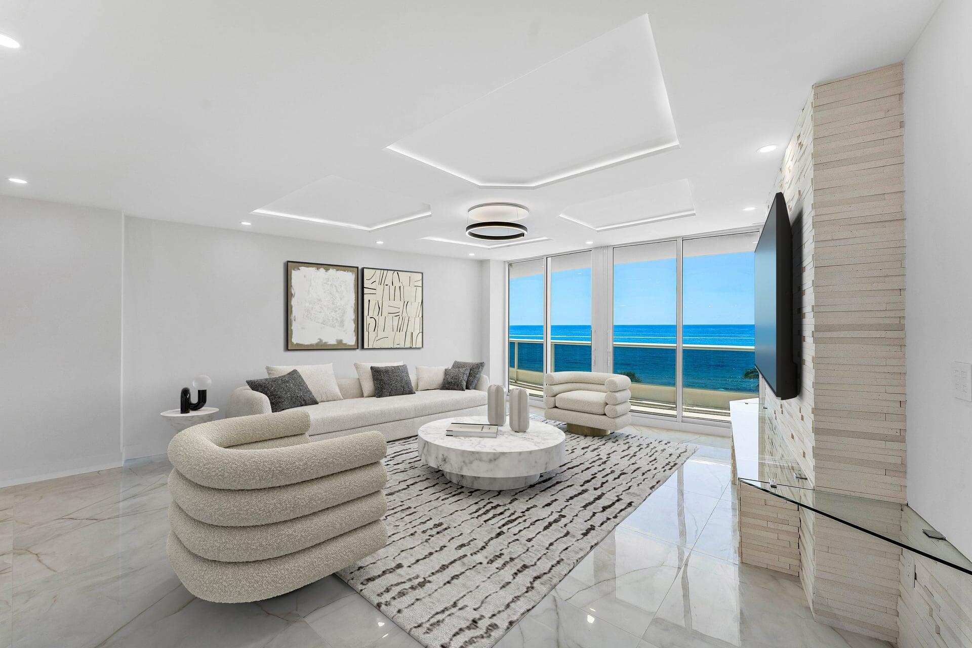 700 South Ocean Boulevard, Unit 504 Boca Raton, FL 33432 - Photo 1 of 55 living view 3