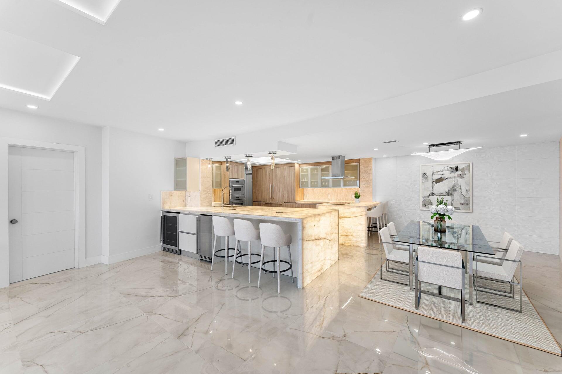 700 South Ocean Boulevard, Unit 504 Boca Raton, FL 33432 - Photo 7 of 55 kitchen_dining