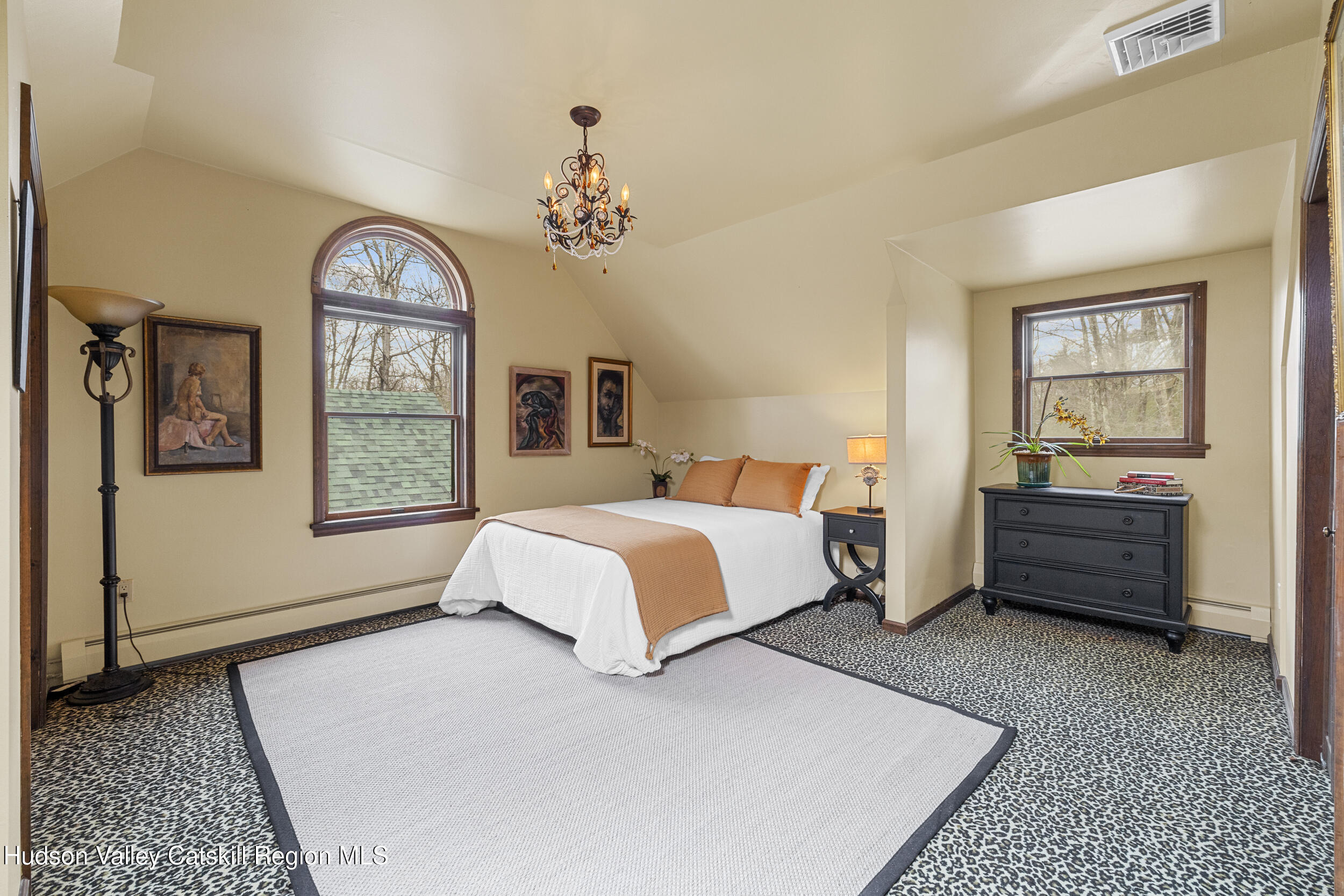 4 Mountain View Drive Kerhonkson, NY 12446 - Photo 34 of 37 a bedroom with a large bed and a window