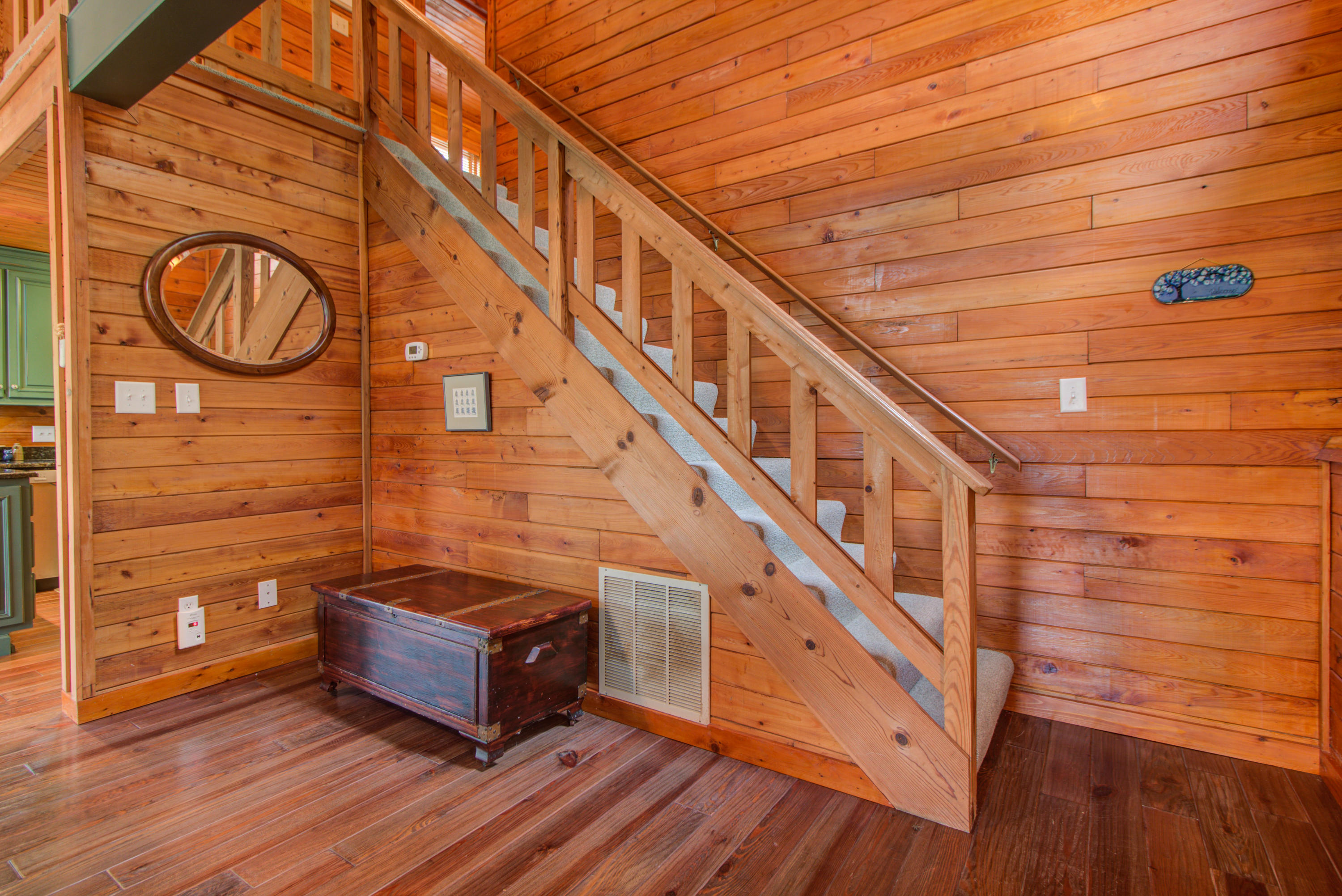 102 Red Oak Road Moneta, VA 24121 - Photo 24 of 43 Stairway to Upper Level