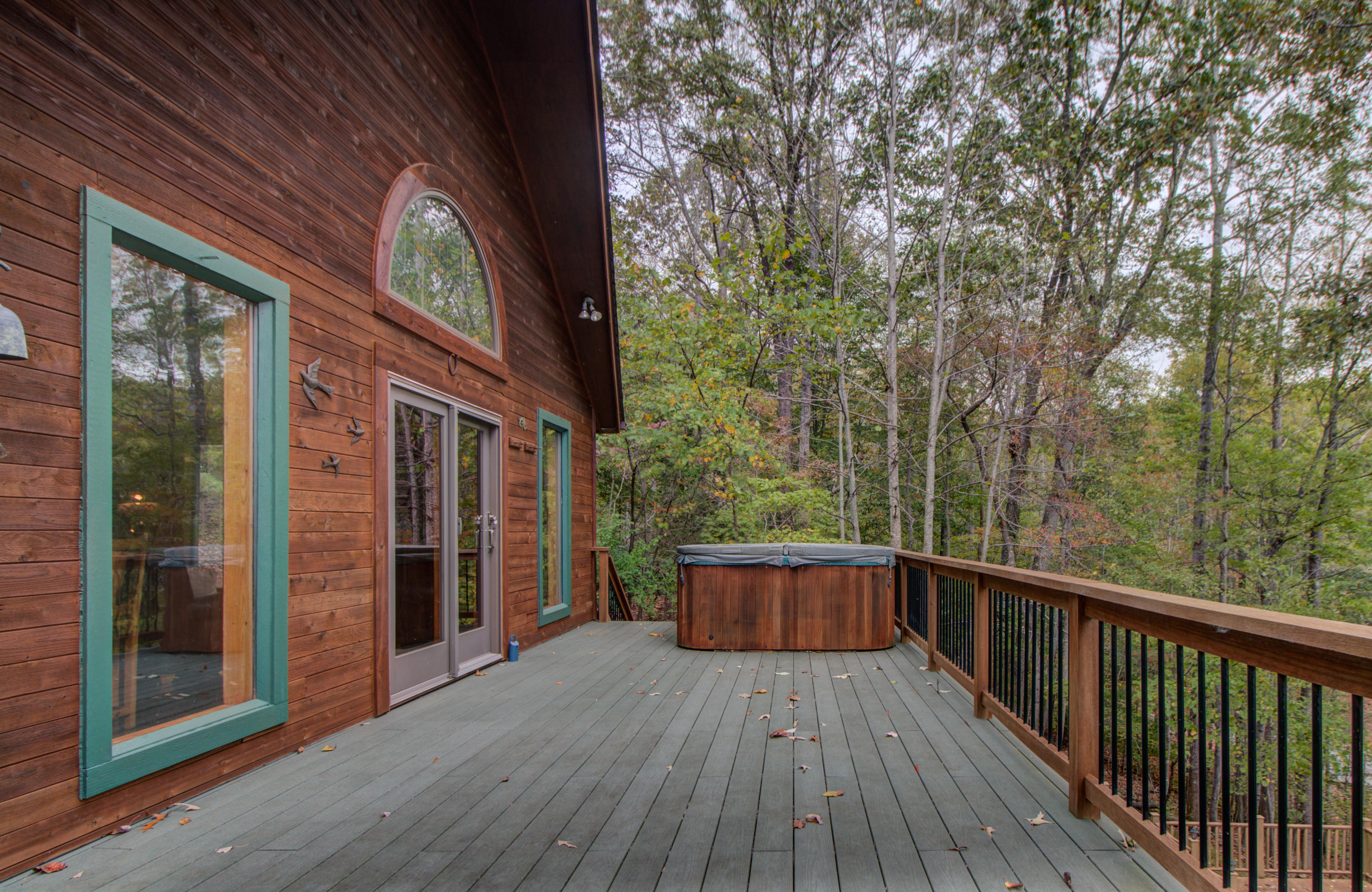 102 Red Oak Road Moneta, VA 24121 - Photo 10 of 43 Back Deck & Hot Tub