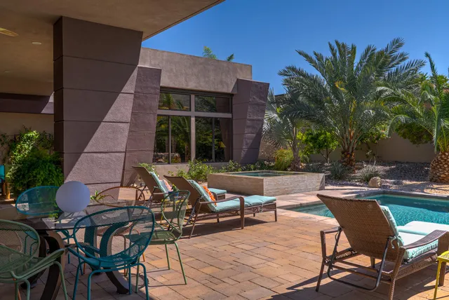 front view of a house with a street