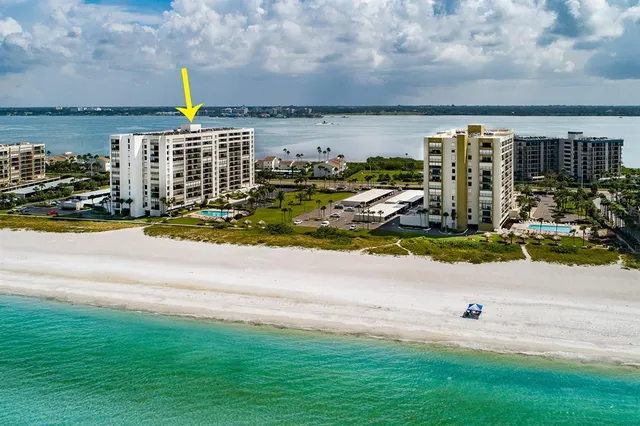 a view of a swimming pool with an outdoor space