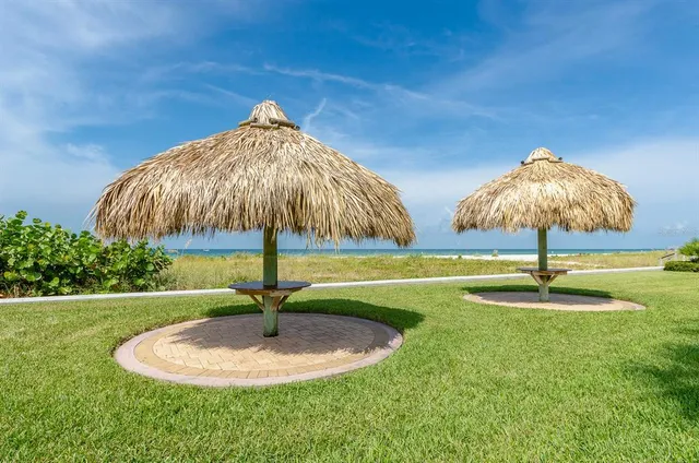 a view of an ocean and beach
