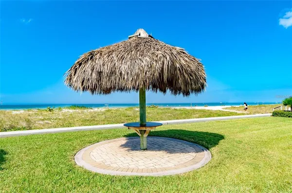 a view of an ocean from a beach