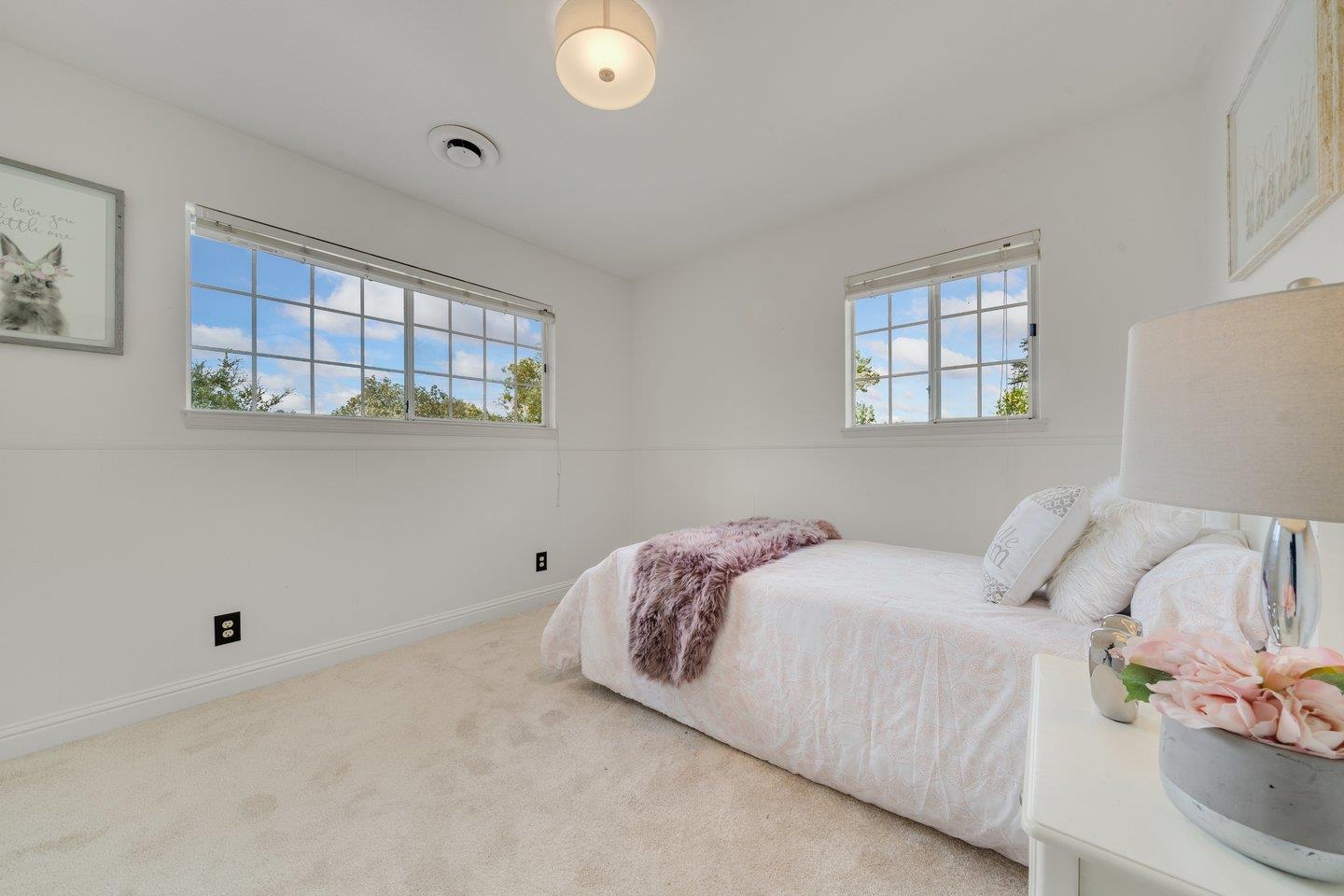 680 Cambrian Drive Campbell, CA 95008 - Photo 42 of 62 a bedroom with a bed and a window