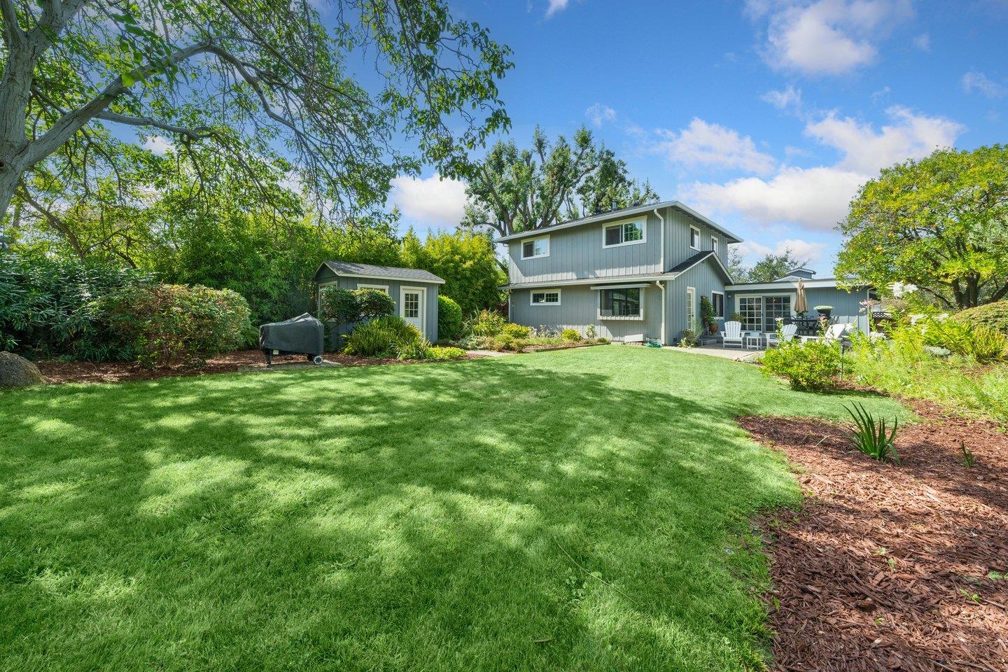 680 Cambrian Drive Campbell, CA 95008 - Photo 45 of 62 a front view of a house with garden