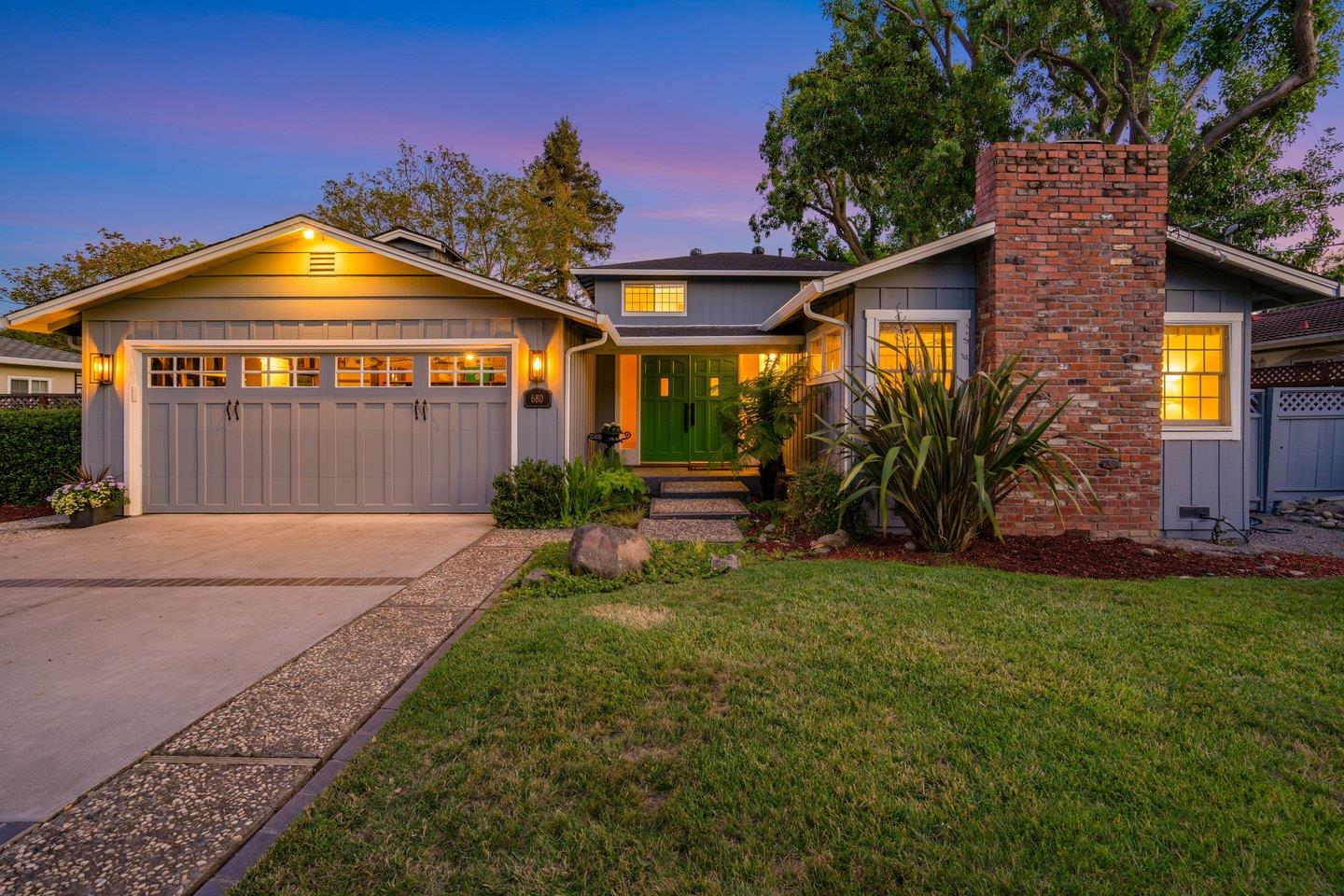680 Cambrian Drive Campbell, CA 95008 - Photo 5 of 62 a view of a house with backyard and garden