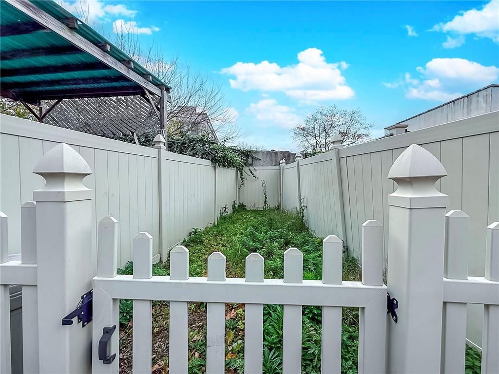 480 Van Sicklen Street Brooklyn, NY 11223 - Photo 28 of 31 a view of a backyard with pathway