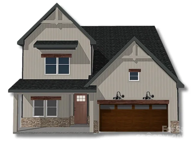 front view of a house with a sink