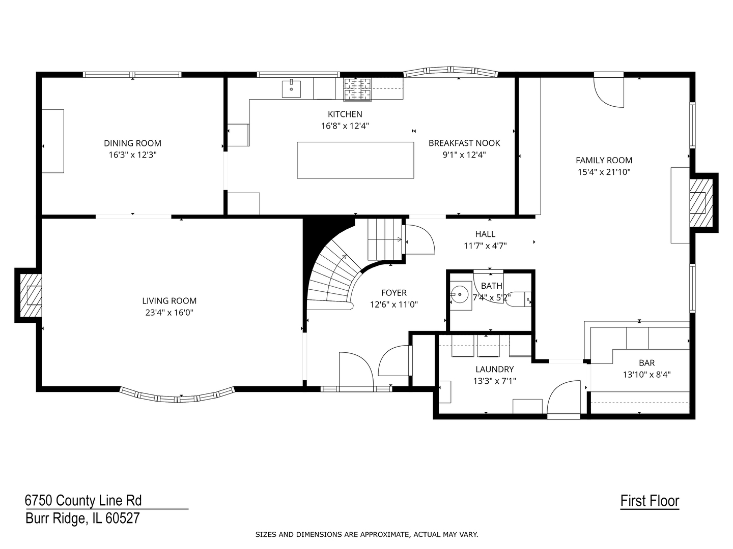 6750 County Line Lane Burr Ridge, IL 60527 - Photo 28 of 35 a picture of a black and white photo