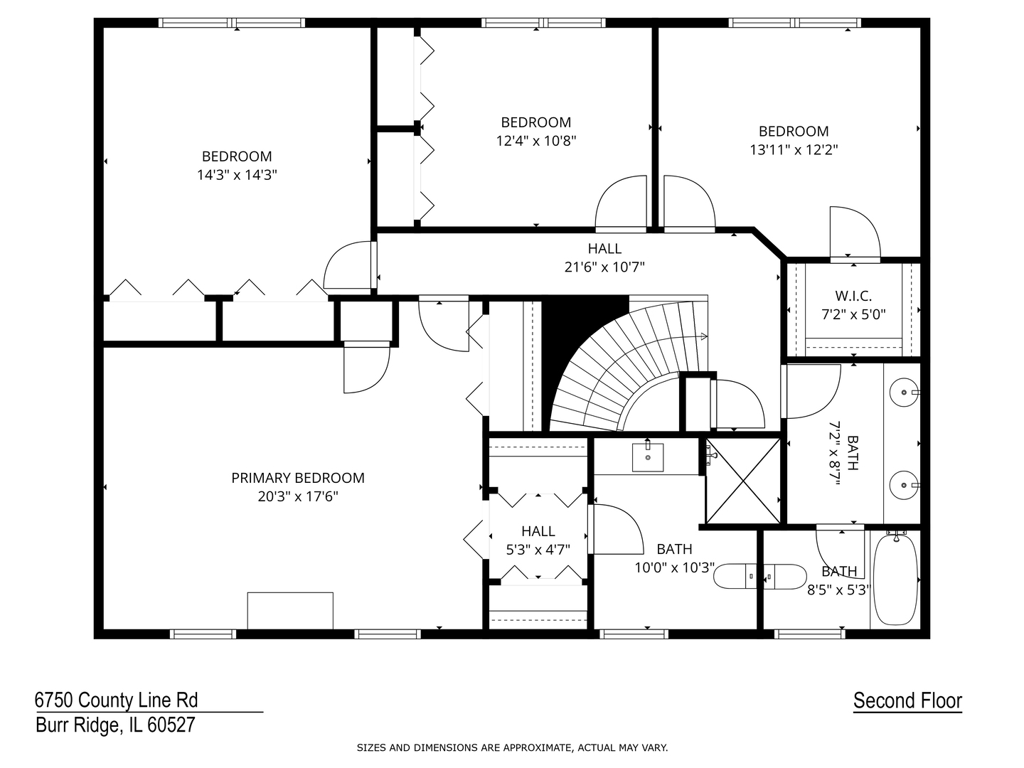6750 County Line Lane Burr Ridge, IL 60527 - Photo 29 of 35 a picture of a wall with a white wall and a painting