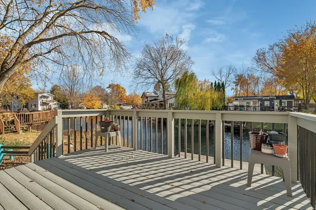 a view of a house with a balcony