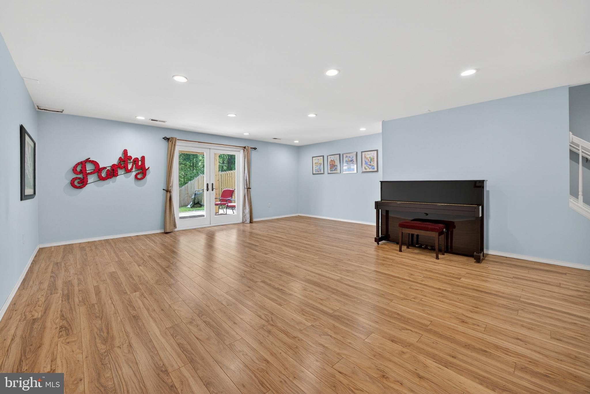 4028 Forest Valley Road Baltimore, MD 21234 - Photo 39 of 53 Basement Offers LVP Flooring & Recessed Lighting
