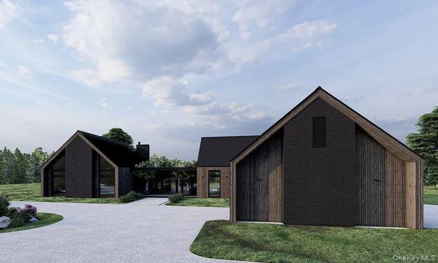 10 Chelsea Road Chelsea, NY 12590 - Photo 2 of 8 a backyard of a house with lots of green space and wooden fence