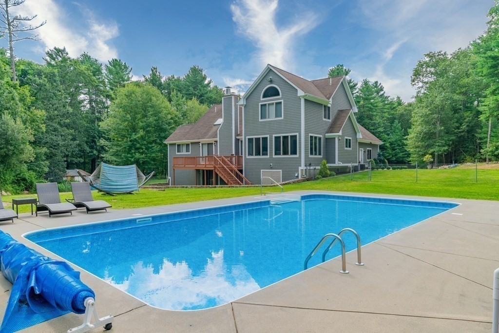 28 Gammons Road Acushnet, MA 02743 - Photo 29 of 39 a view of a house with swimming pool and porch