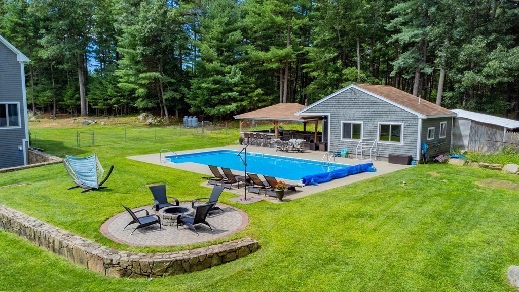 28 Gammons Road Acushnet, MA 02743 - Photo 3 of 39 a view of a house with a yard porch and sitting area