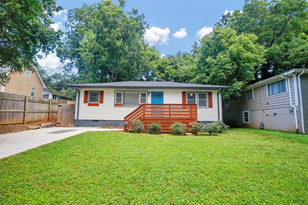 314 Brooks Avenue Southwest Atlanta, GA 30310 - Photo 1 of 1 a view of house with a backyard