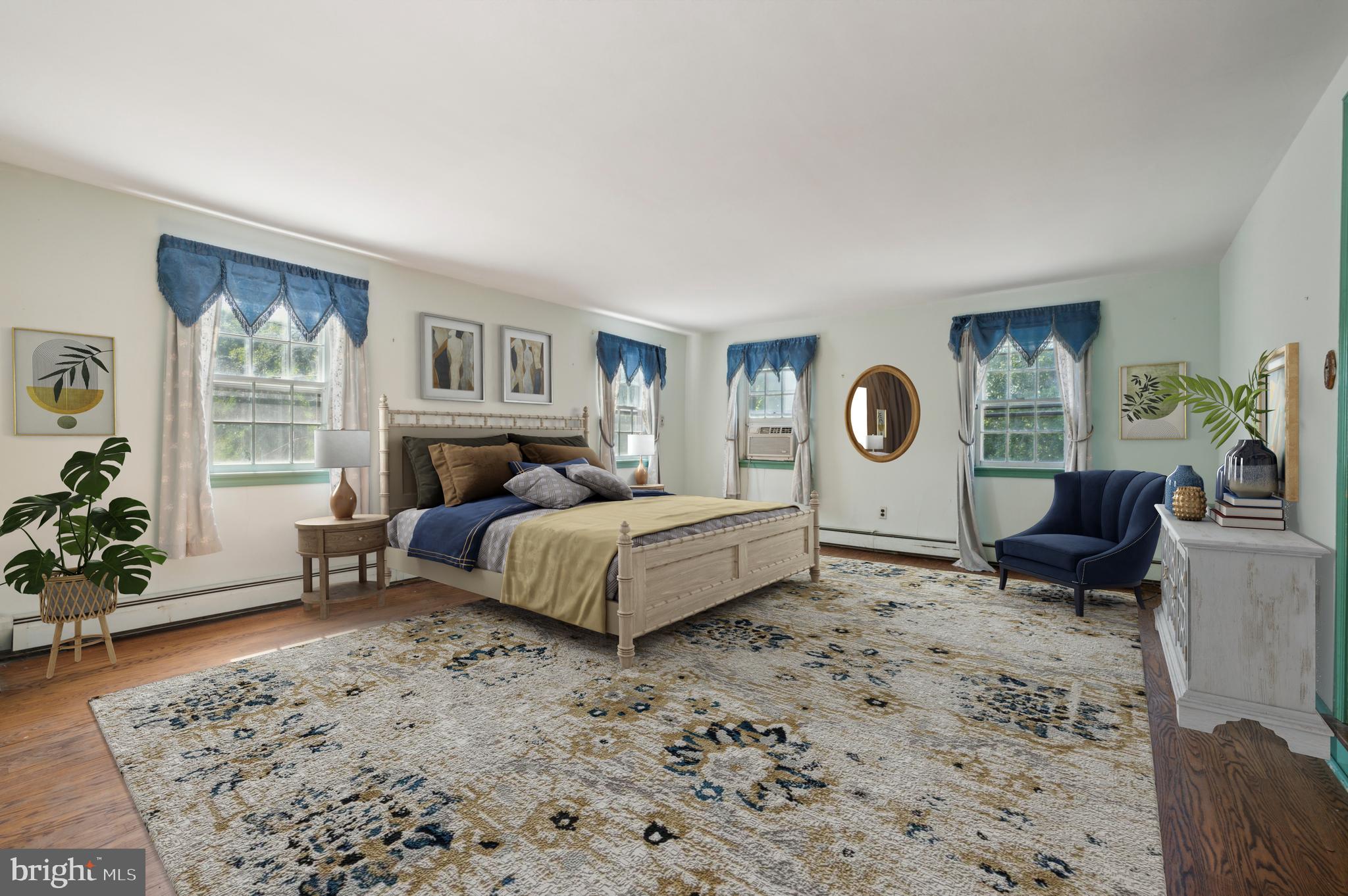 257 Barren Road Media, PA 19063 - Photo 21 of 52 Virtually staged primary bedroom with bath