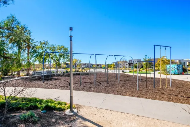a view of a backyard with trees