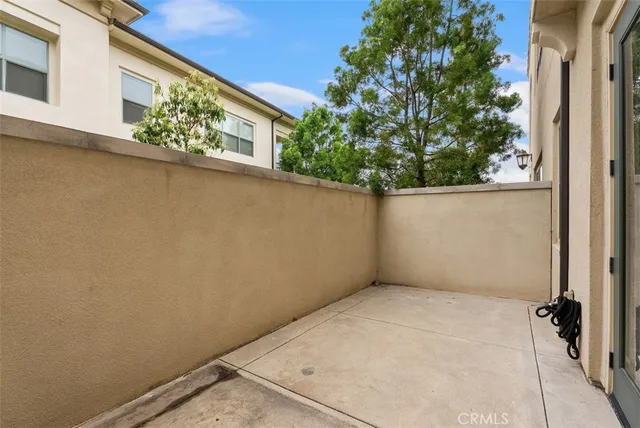 a view of a garden from a window