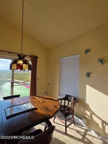 a room with furniture and window