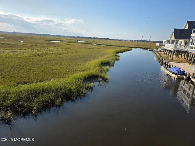 a view of an ocean and beach