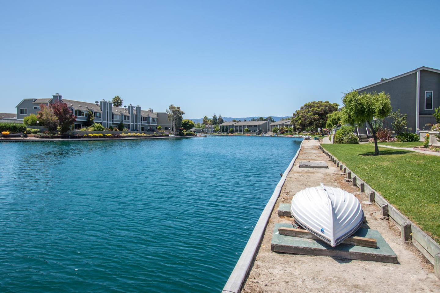 810 Juno Lane Foster City, CA 94404 - Photo 38 of 43 a view of a lake with a yard and ocean view