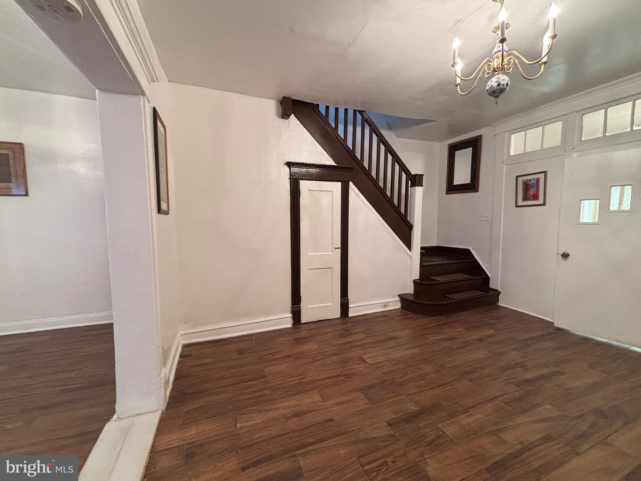 3219 North 29th Street Philadelphia, PA 19129 - Photo 21 of 48 a view of an entryway with wooden floor