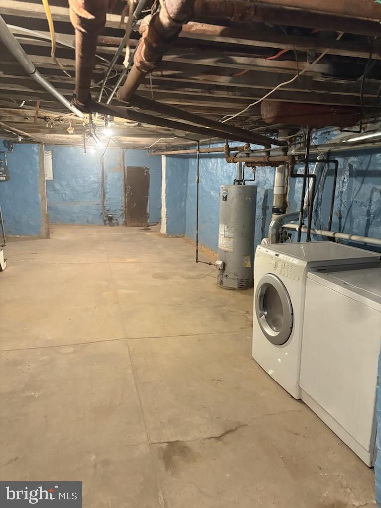 3219 North 29th Street Philadelphia, PA 19129 - Photo 46 of 48 a utility room with dryer and washer