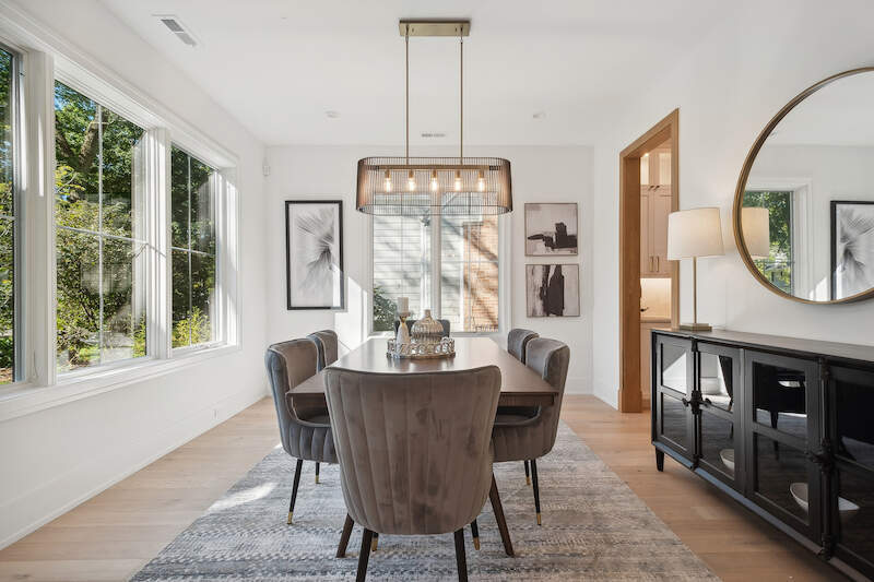 1209 Maple Avenue Wilmette, IL 60091 - Photo 21 of 28 a dining room with furniture a livingroom and outdoor view