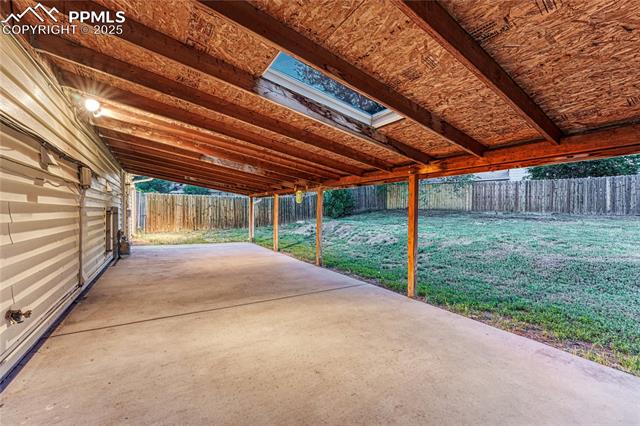 7108 Chippewa Road Colorado Springs, CO 80915 - Photo 35 of 40 Covered patio