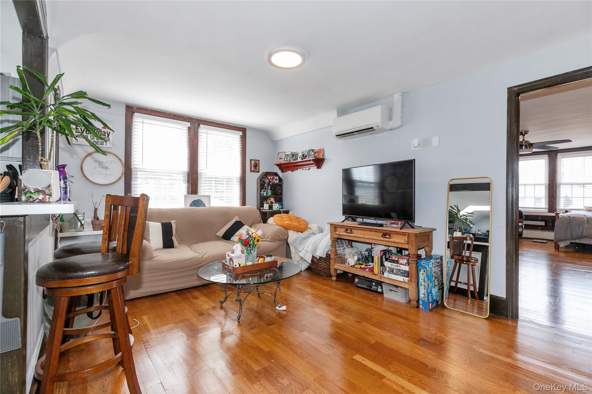 8713 135th Street, Unit 3 Queens, NY 11418 - Photo 10 of 22 a living room with furniture and a flat screen tv