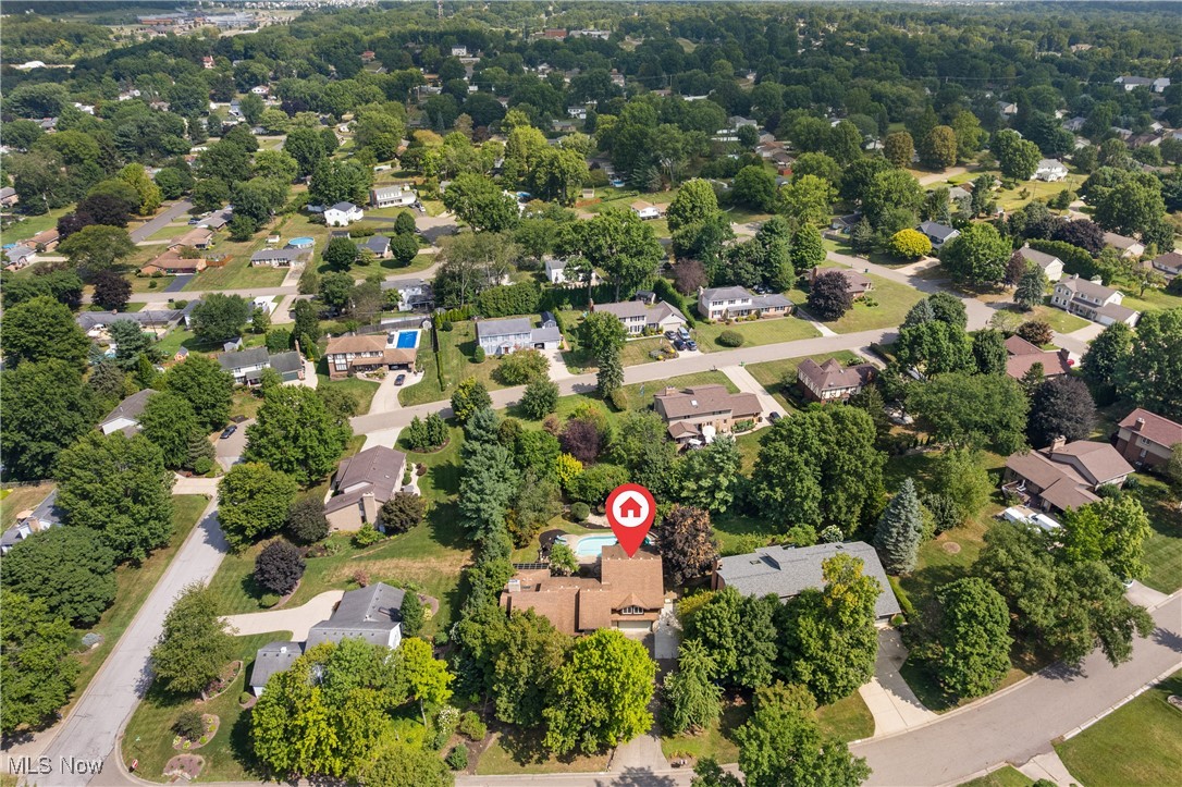 2317 Raintree Street Northeast Canton, OH 44705 - Photo 2 of 40 Aerial perspective of suburban area